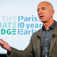 Amazon CEO Jeff Bezos announces the co-founding of The Climate Pledge at the National Press Club on September 19, 2019 in Washington, DC.